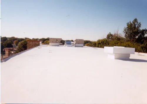 Commercial and Residential flat roofing installation, repair and replacement solutions for the Twin Cities metro area from Overhead Construction & Roofing, a Minnesota Roofing Company.