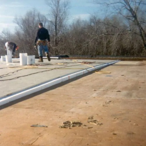 Spray Polyurethane Foam Insulation roofing waterproofing and sealing solutions for commercial land residential flat roofs in the Twin Cities metro area